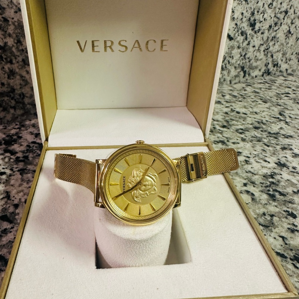 Versace Gold Women's Watch